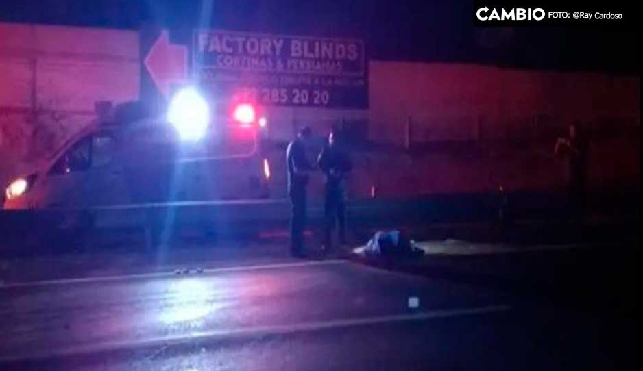 Loco al volante atropella y mata a joven en Vía Atlixcáyotl (VIDEO)