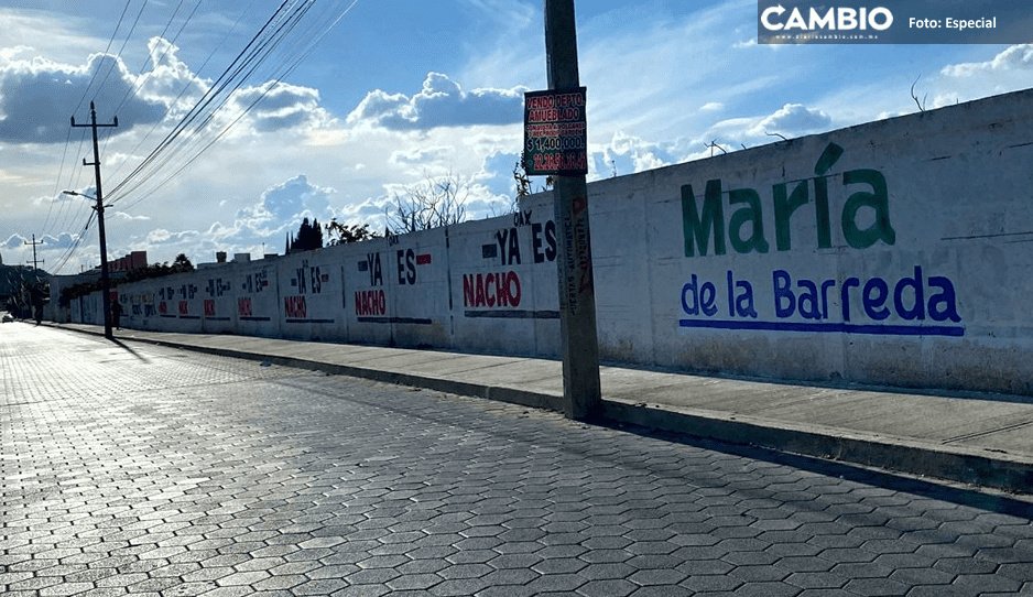Presidenta del DIF Cholula se deslinda de bardas con su nombre