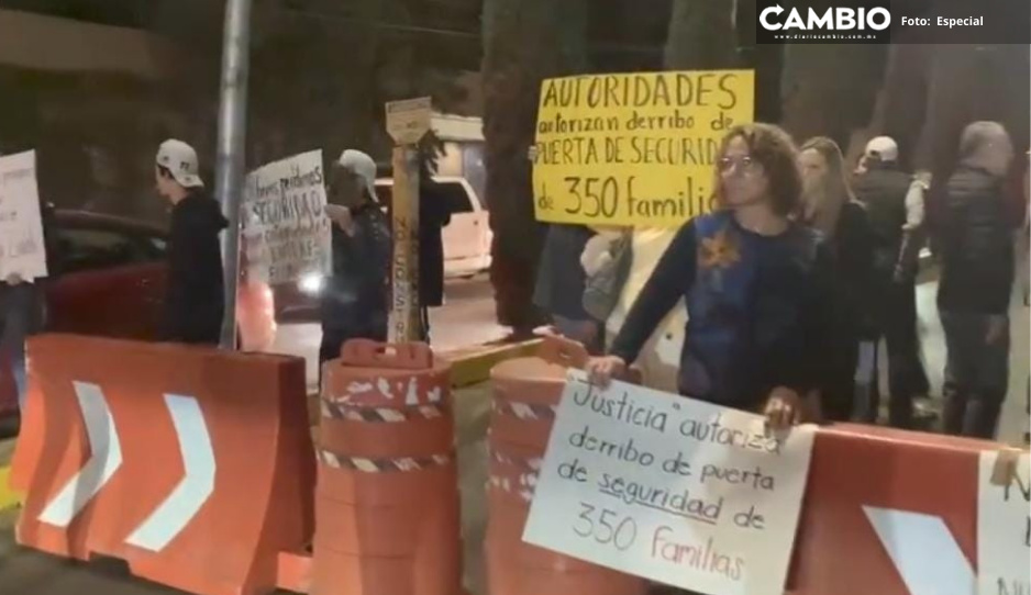 Ayuntamiento de San Andrés cumplirá la ley: retirará reja pese a manifestación