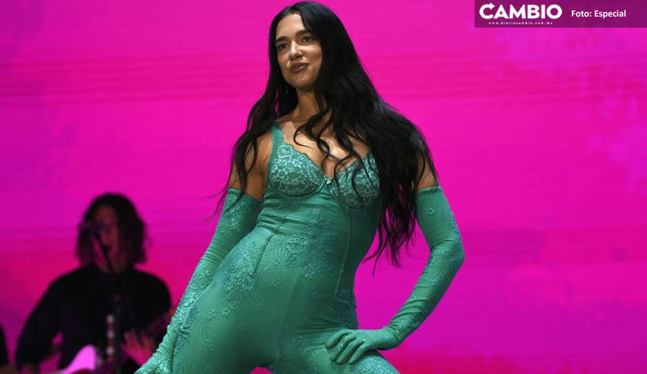 Con cabello azul, Dua Lipa confirma que será parte del elenco de la película “Barbie” (FOTO)