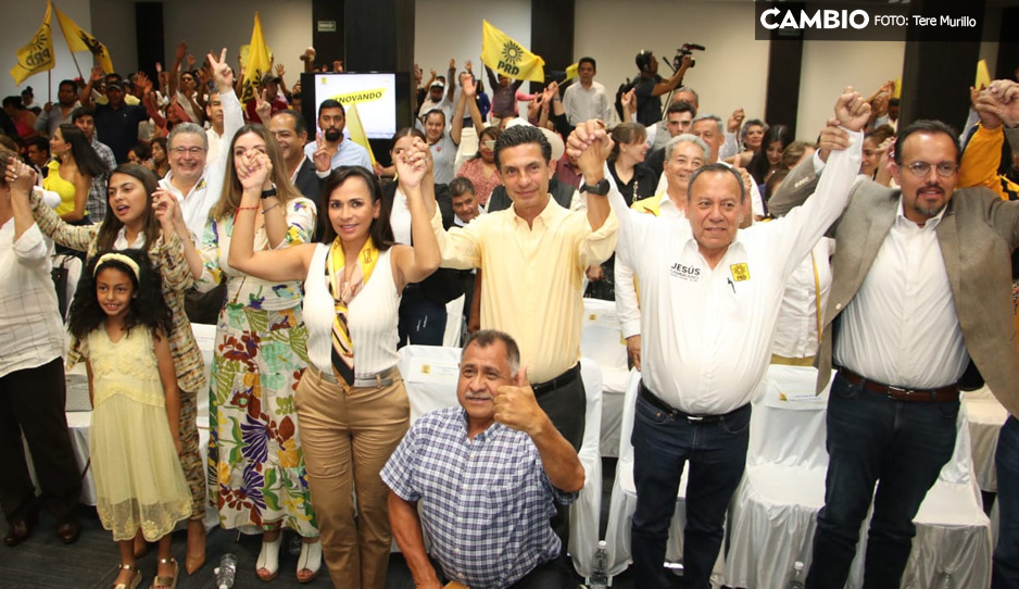 Carlos Martínez sueña con ser gobernador: realiza mitin con líder nacional del PRD