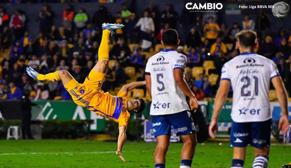 ¡Lluvia de goles en El Volcán! Tigres muestra su superioridad al Club Puebla
