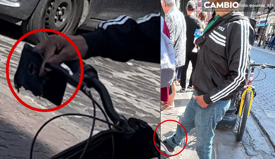 ¡Cuidado poblanas! Alertan de acosador en calles del Centro Histórico de Puebla