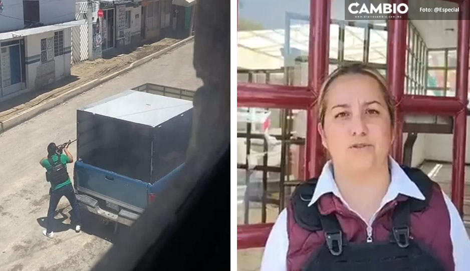 Toque de queda en Xoxtla por balacera: autoridades piden no ir por los niños a las escuelas (VIDEO)