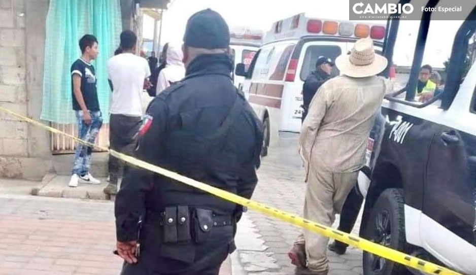 Doble crimen, asesinan a balazos a padre e hijo en Aljojuca