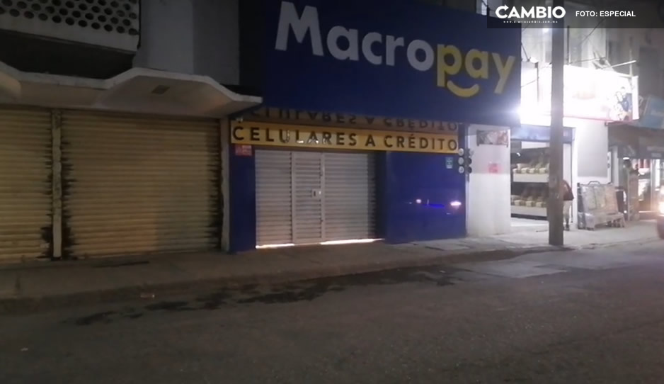 Motoladrones atracan tienda de celulares en Izúcar de Matamoros