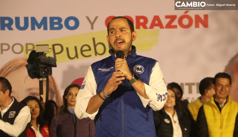 Marko Cortés respalda a Lalo en su cierre de precampaña: “será un gobernador de primera”