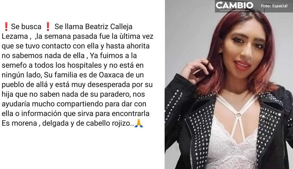 En redes, familia denuncia desaparición de Beatriz, trabajaba en el bar Pinochos