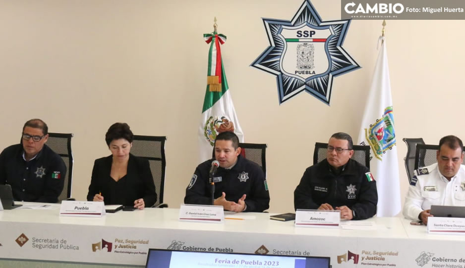 Durante Feria de Puebla hubo 34 detenidos y cinco riñas, reporta SSP (VIDEO)