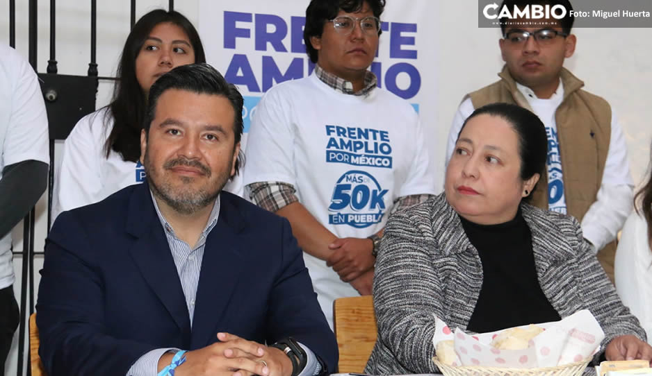 Jesús Zaldívar obtiene más de 50 mil firmas para promocionar Frente Amplio Por México en Puebla