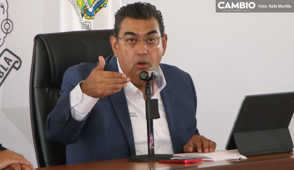 Por adeudo con CONADE, en Puebla no puede haber torneos deportivos internacionales: Sergio Salomón