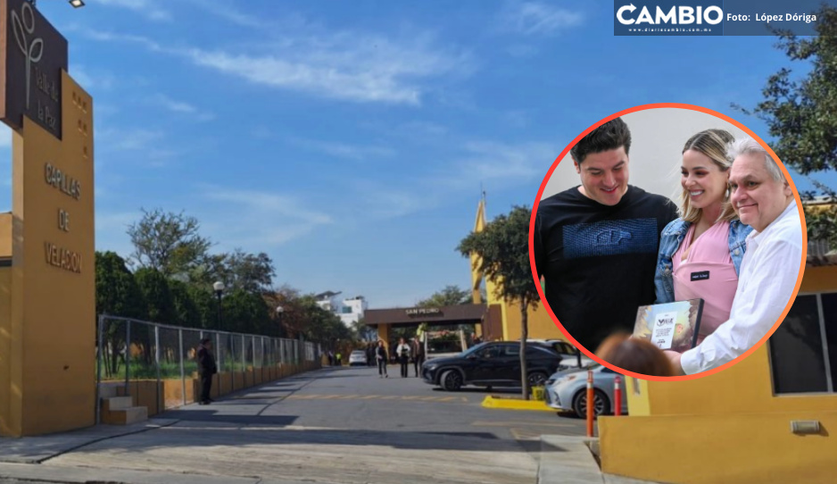 Acuden Samuel García y Mariana Rodríguez al funeral de Carlos Bremer