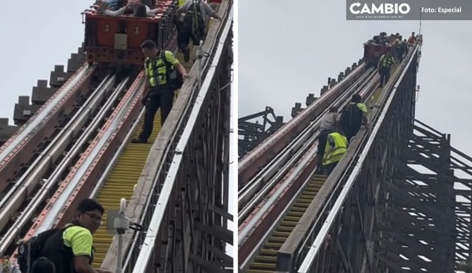 De miedo; se quedan atrapados en ´La Medusa´ de Six Flags por fallas mecánicas (VIDEO)