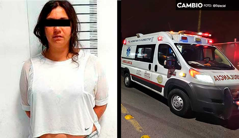 ¡Amar te duele! La detienen por navajear a su novio en fraccionamiento de San Andrés Cholula