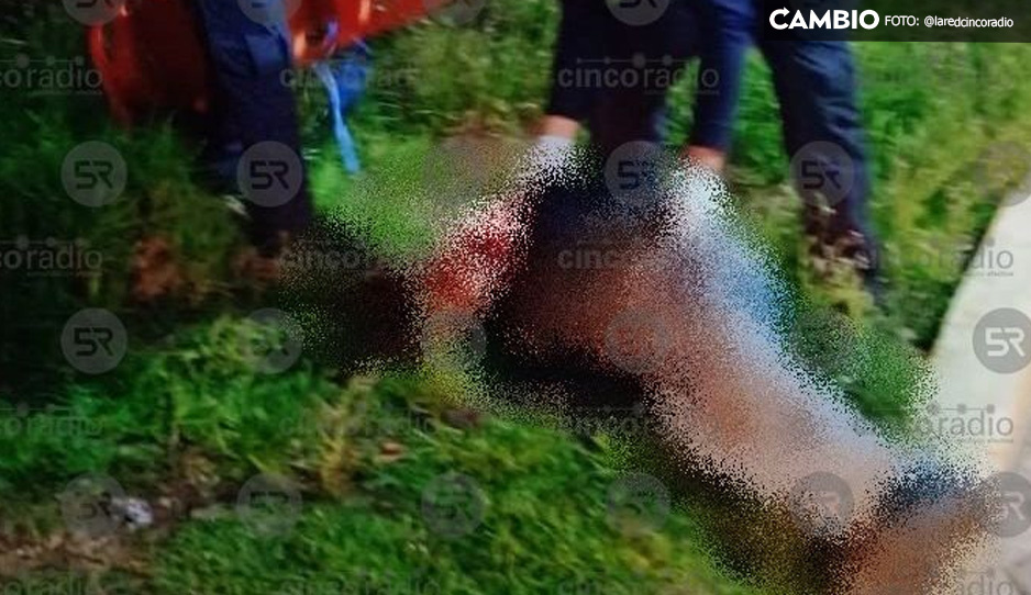 Asesinan a machetazos a abuelito en Tlaxcala