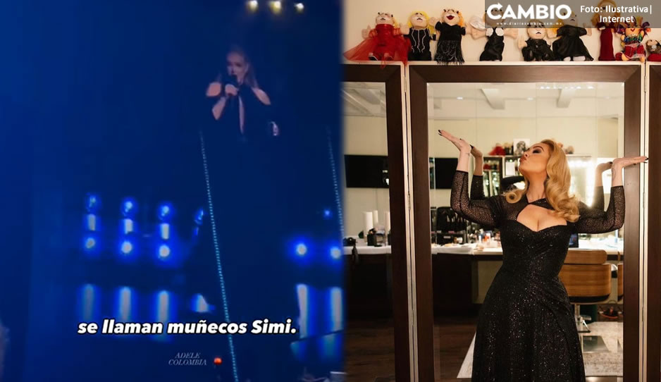 Adele descubre que los peluches del &quot;Dr. Simi&quot; se fabrican en Puebla