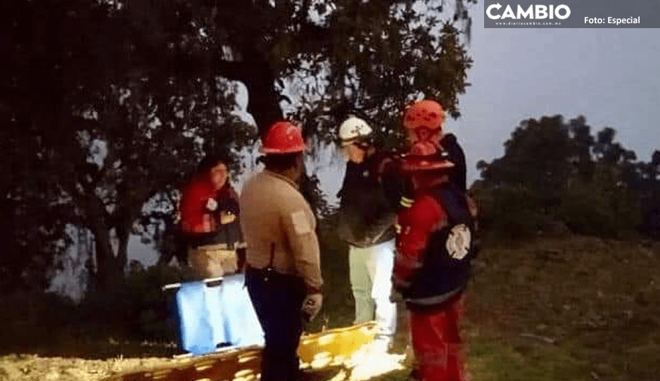 ¡Viven para contarlo! Niños caen a barranca Jilgueros en Zacatlán