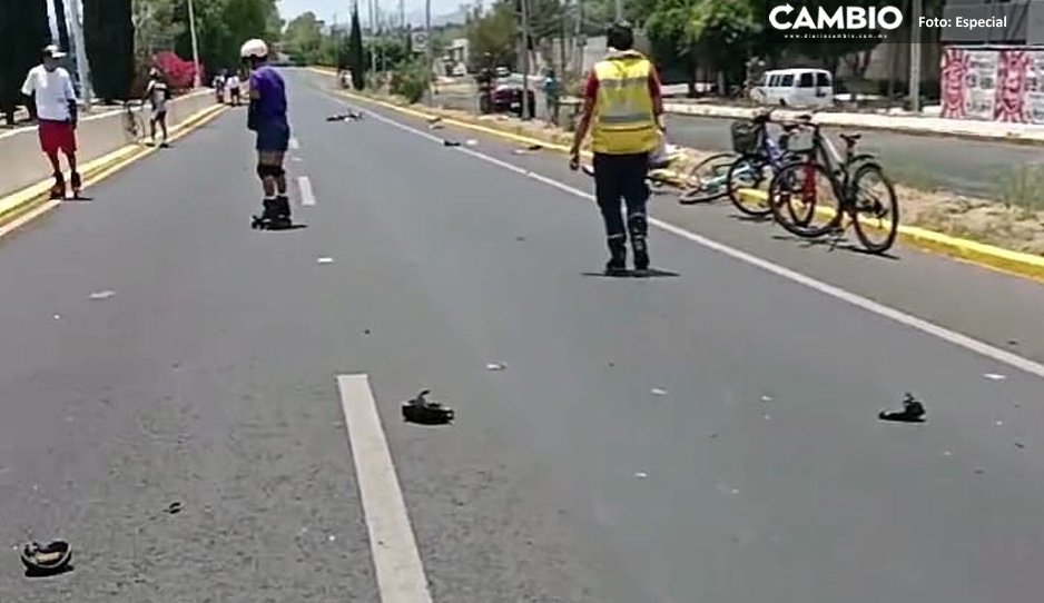 Tenía 16 años, el joven ciclista asesinado por conductor en la recta Cholula