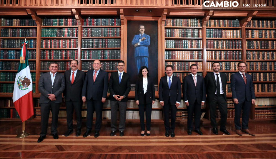Nacho Mier y líderes parlamentarios se reúnen con Luisa Alcalde