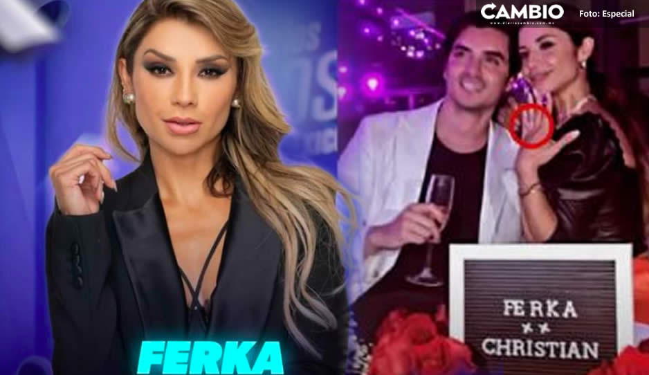 ¡Mente de tiburón! Ferka venderá el anillo de compromiso que le dio Christian Estrada y hará una fiesta