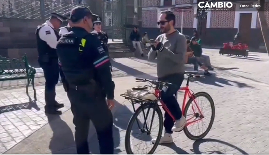 ¡Habrá sanciones! Restringirán acceso a ciclistas en la 16 de Septiembre