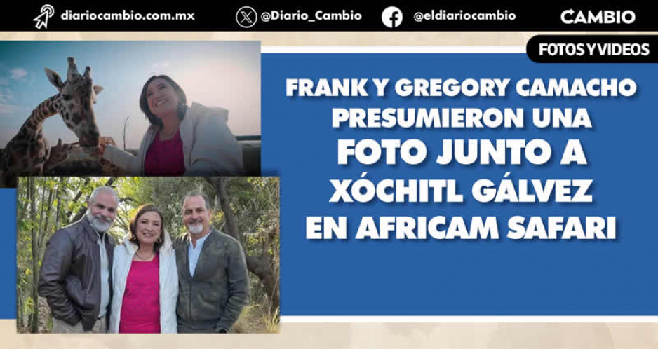 La Jirafa Benito acaba siendo propaganda de Xóchitl Gálvez por favor de la familia Camacho