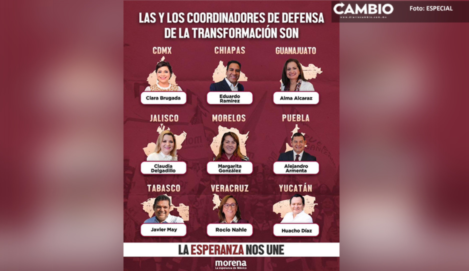 Estos son los nueve candidatos de Morena que irán por una gubernatura
