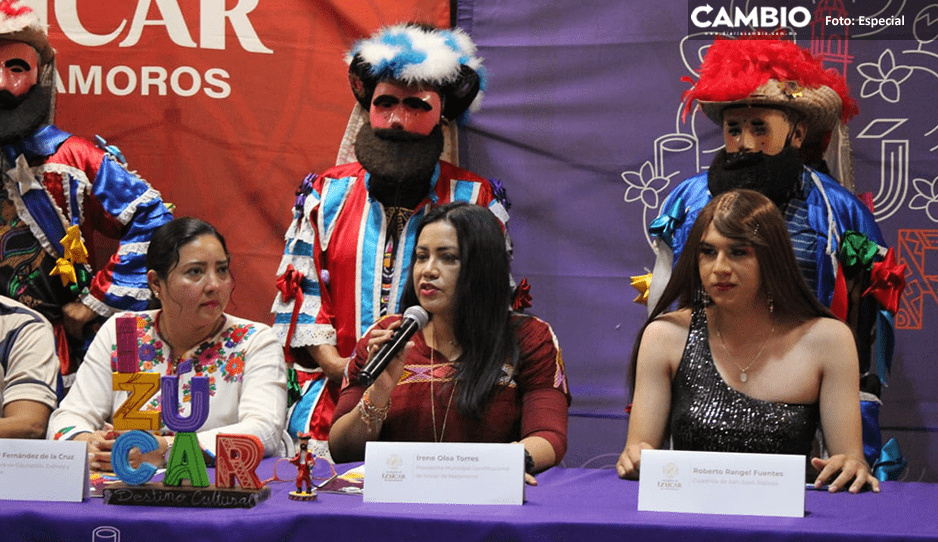 Irene Olea presenta el &quot;Carnaval de Huehues 2024&quot; en Izúcar