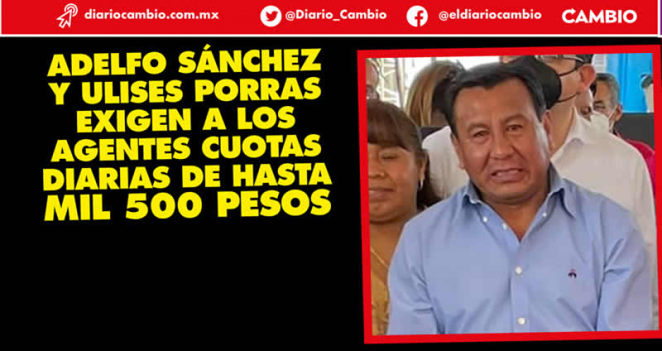 Acusan al hermano del edil de Coronango de encabezar red de moches en la dirección de Tránsito