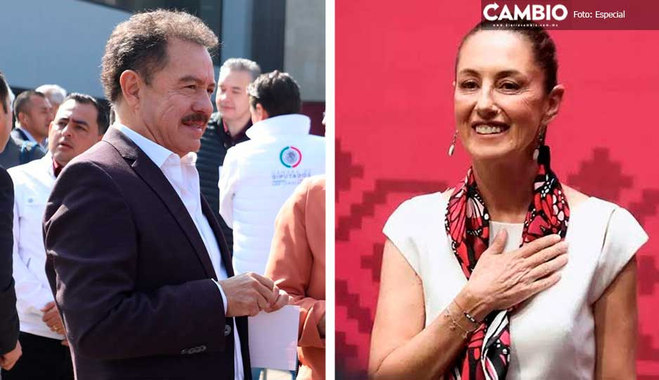 Asiste Nacho Mier al registro de Sheinbaum como candidata a la presidencia de México