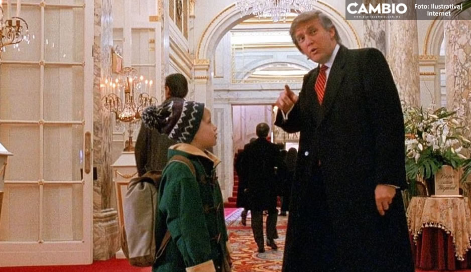 ¡Ora! Asegura Donald Trump que “le suplicaron” para aparecer en ‘Mi pobre angelito 2’