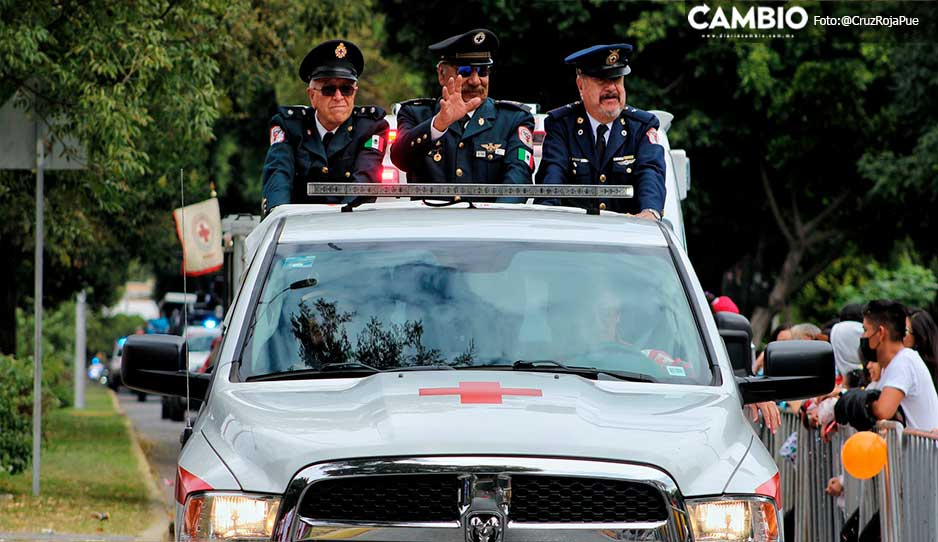 ¡Toma vías alternas! Estas calles estarán cerradas por desfile de la Cruz Roja en Puebla