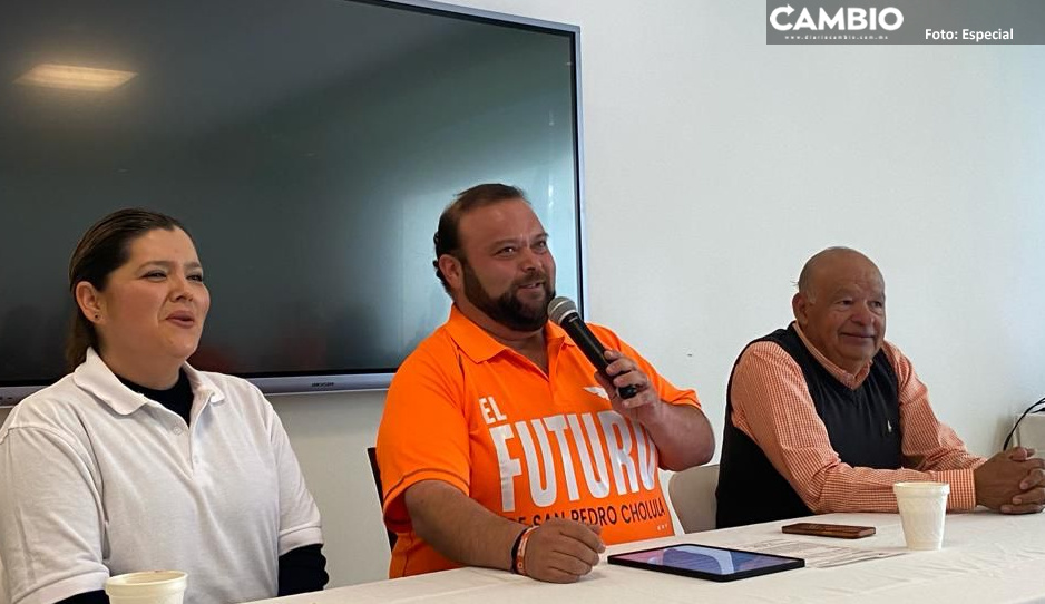 Seremos facilitadores de la recuperación: Isauro López, precandidato de MC para alcaldía de San Pedro Cholula