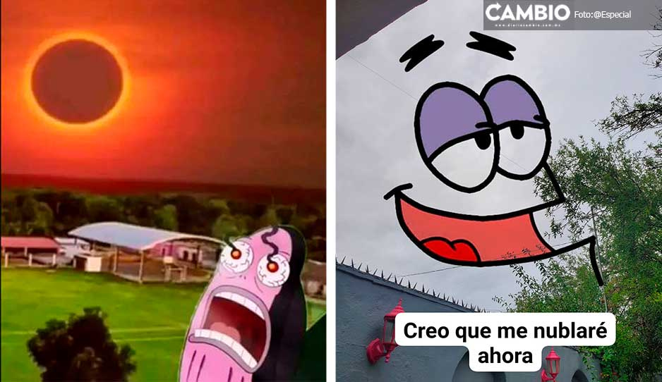 Aquí los mejores MEMES del eclipse solar en México