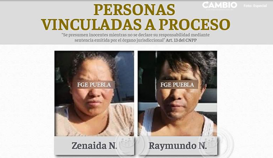 Vinculan a proceso a pareja de narcomenudistas en Tlahuapan