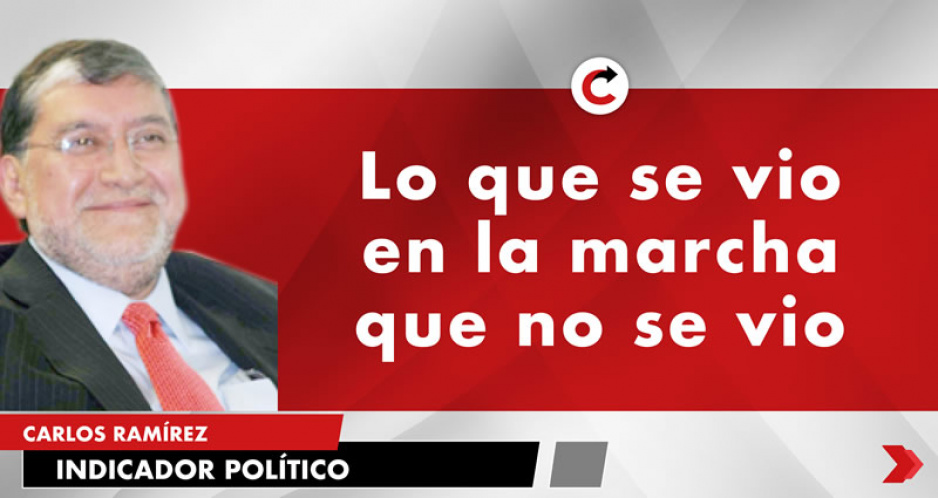 Lo que se vio en la marcha que no se vio