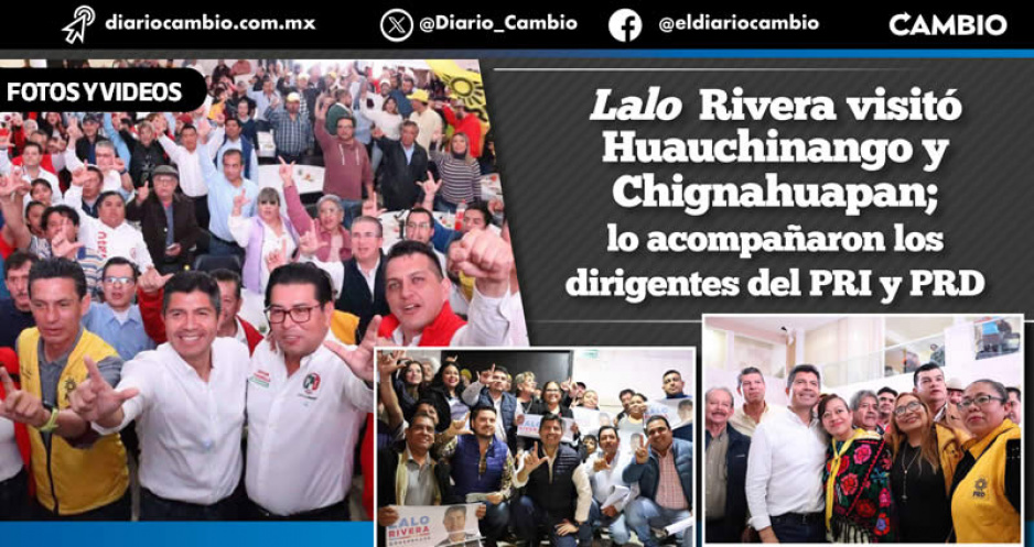 Presumiendo logros en la capital, Lalo arranca precampaña en la Sierra Norte