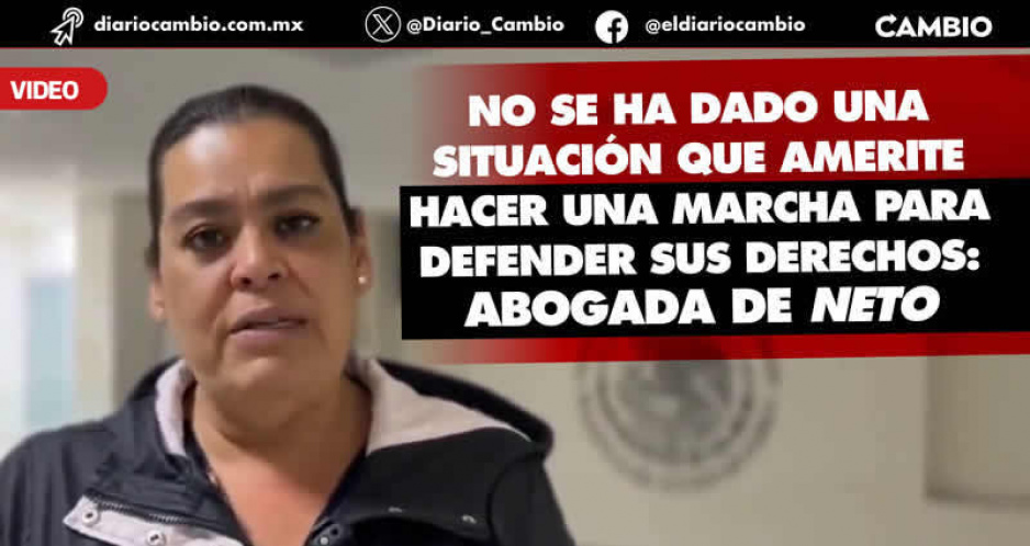 Abogada del joven golpeado por mirreyes se deslinda de protesta en la Atlixcáyotl