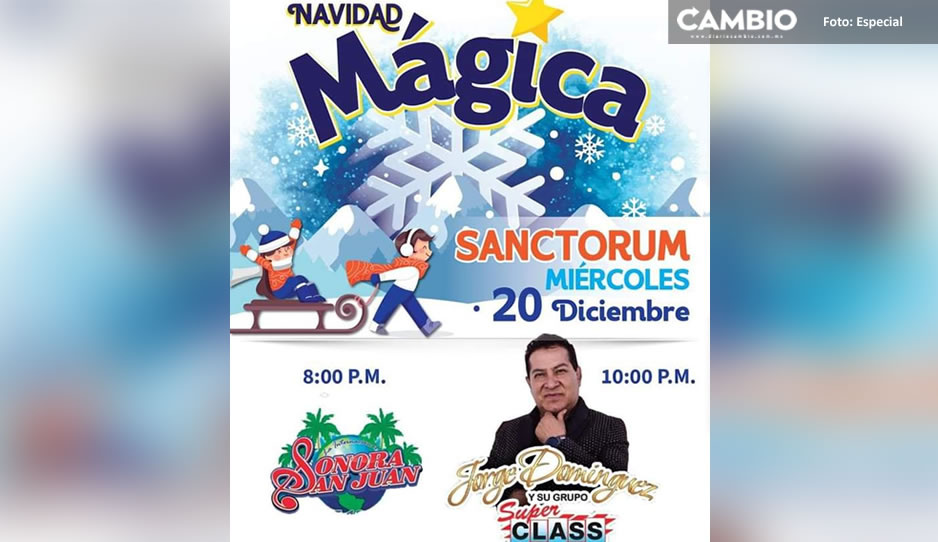 ¡Se arma el bailongo! Súper Class y Sonora Dinamita darán show en Cuautlancingo por fiestas decembrinas