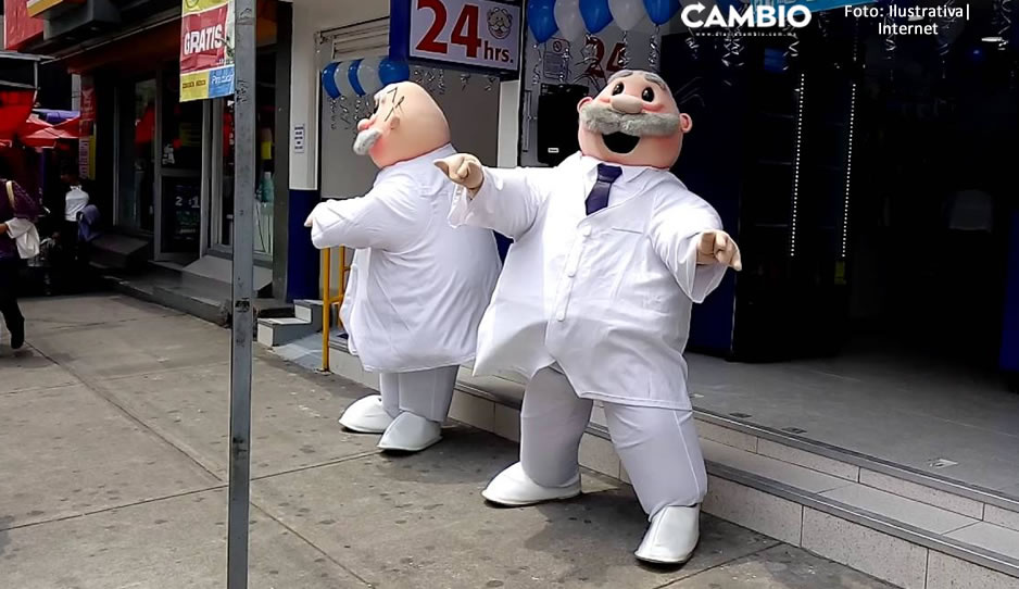 ¡Cómo crees! Esto pagan por trabajar como botarga de Dr. Simi ¡Cómo crees! Esto pagan por trabajar como botarga de Dr. Simi