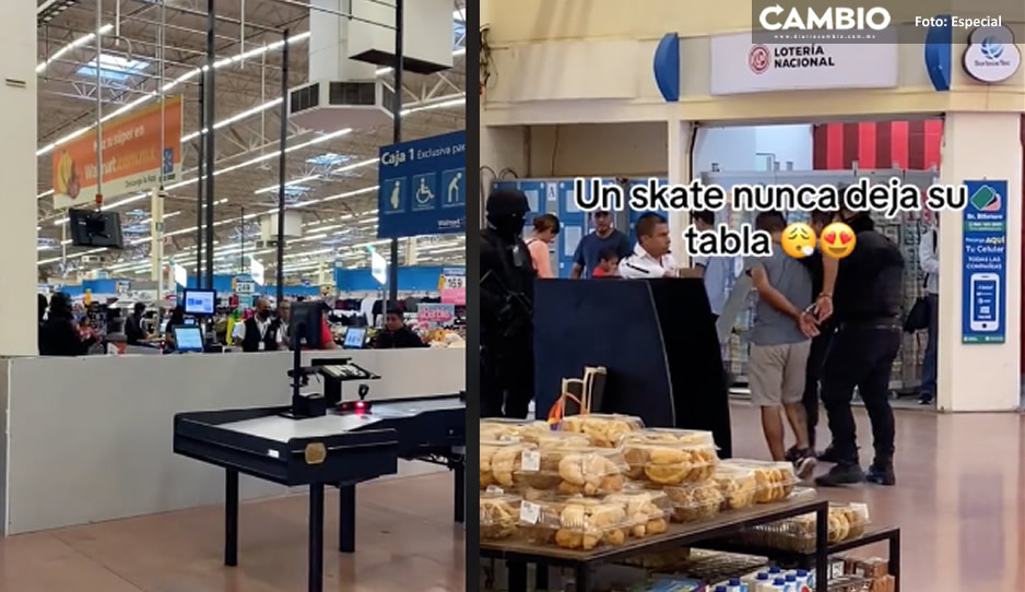 Tiktoker exhibe robo en cajas de autocobro en Wal-Mart (VIDEO)