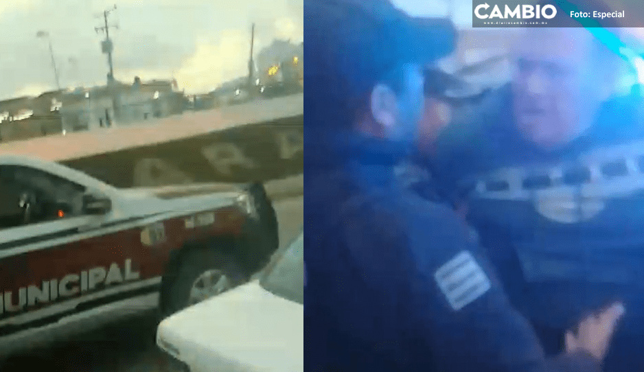 VIDEO: Por acusar a policía municipal termina en los separos de Zaragoza