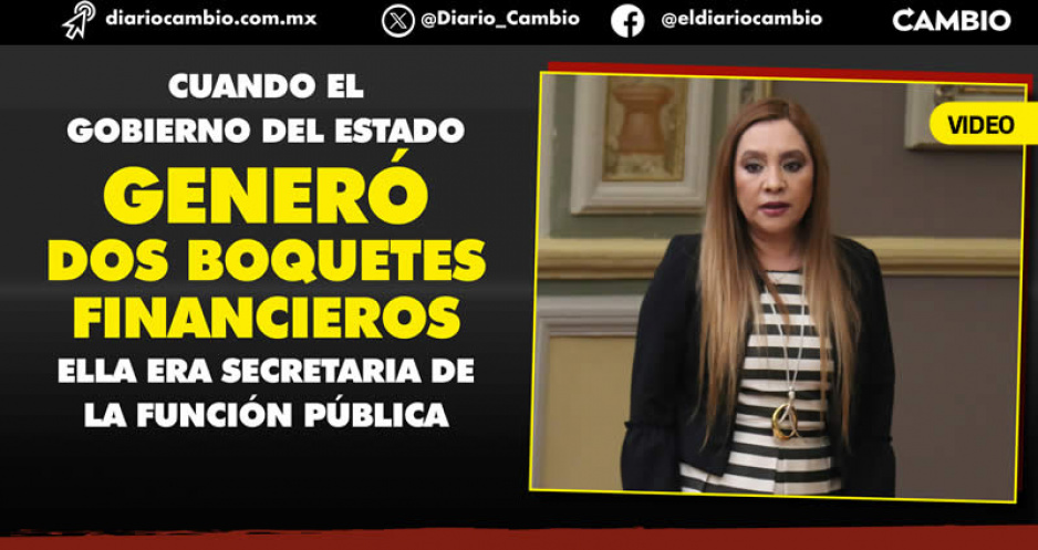 Amanda Gómez batea a diputados: por ley no puedo opinar sobre el gobierno barbosista