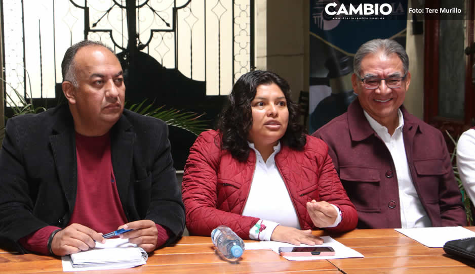 Olga Romero recibe a quejosos vs el proceso interno de Morena, denuncian irregularidades (FOTOS Y VIDEO)