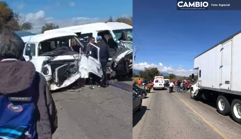 Fuerte choque deja un muerto y 18 heridos en San Nicolás de los Ranchos