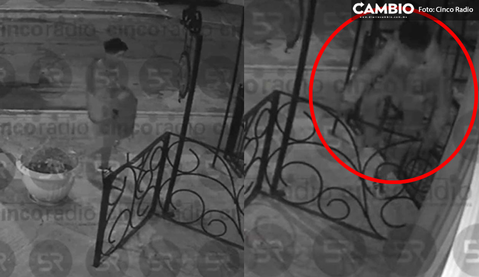 VIDEO: Ladrón trepa reja a lo Spider-Man para robar una casa en La Paz