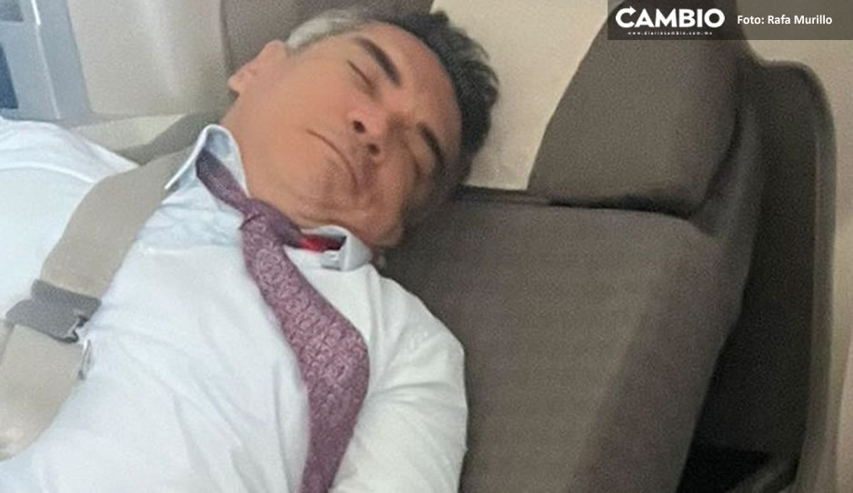 &quot;Siempre me ven en chinga&quot; Alito Moreno responde a críticas sobre su foto durmiendo