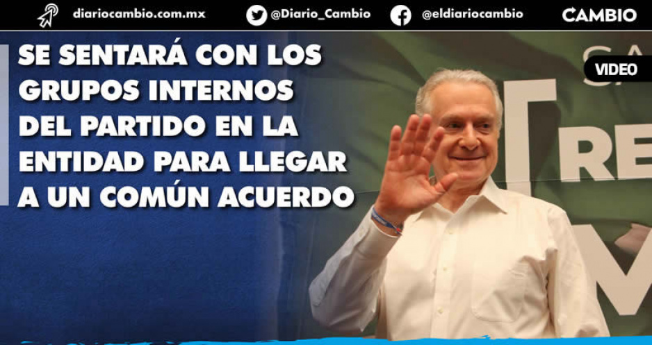 Creel se ofrece como mediador para destrabar la pugna entre yunquistas y Genoveva Huerta