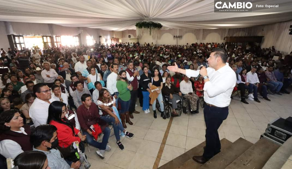 Armenta toma protesta a Comités de Defensa de la 4T en Tecamachalco