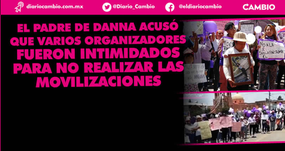 ¡Ni una más! Marchan en Tlahuapan para exigir justicia por Danna Michel